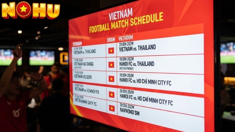 Cách theo dõi lịch thi đấu của tuyển Việt Nam hiệu quả