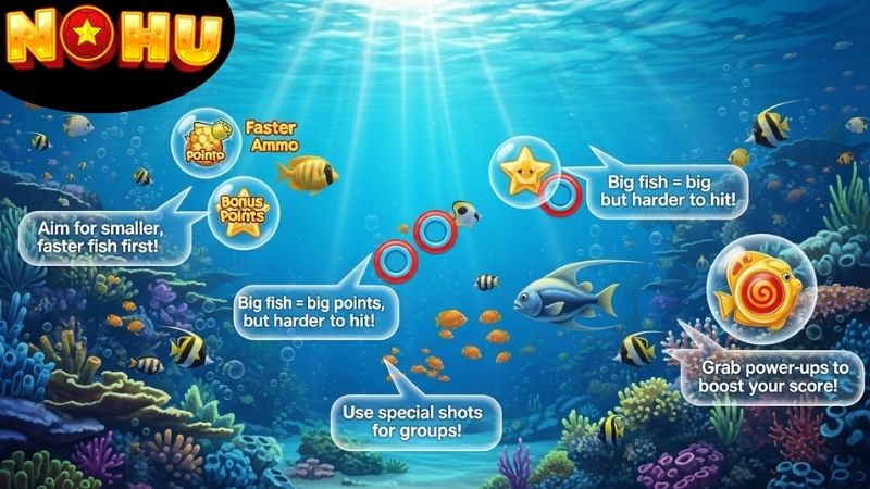 Những mẹo bắn cá cho người mới cơ bản