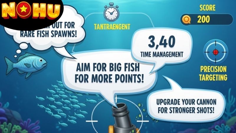 Lưu ý khi áp dụng mẹo chọn súng trong game bắn cá